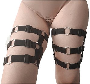 Leg Garter cinta liga em elastico regulavel Lara