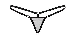 Calcinha Fio Dental Micro Triângulo branca