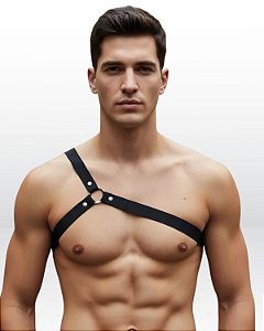 Arreio Harness Masculino Elastico modelo um ombro transversal gladiador