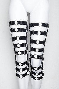 Cinta Liga Elástica Regulável Preta