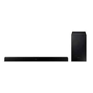 Soundbar Philips 2.1 70W, Subwoofer Wireless, Bluetooth, HDMI ARC, TAB5305/78 Preto