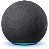 Echo Dot (4ª Geração): Smart Speaker com Alexa | Música, informação e Casa Inteligente - Cor Preta