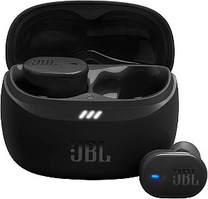 Fone de Ouvido JBL Tune Buds 2 Bluetooth, True Wireless com Cancelamento de Ruído Preto