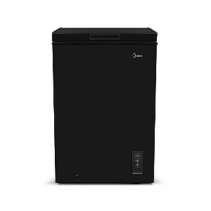 Freezer Midea Horizontal Digital 100L Preto