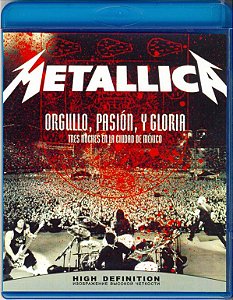 Metallica – Orgulho, Paixão e Glória – Três Noites Na Cidade Do México Blu ray