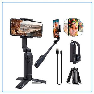 Estabilizador Portáti Feiyutech Vimble One Tripé e Celular