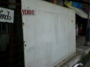 PORTÃO METÁLIO BRANCO ALT 2,1m X 3,20 m LARG 6 MESES USO