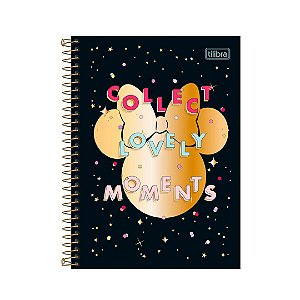 Caderno Universitário Minnie Collect Moments 80 Folhas
