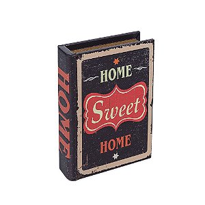Livro Caixa Pequeno Decorativo Home Sweet Home