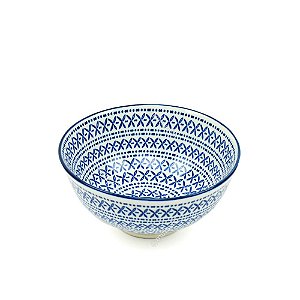 Bowl de Cerâmica Pequeno Indiano Azul