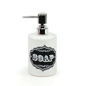 Porta Sabonete Líquido de Vidro Soap