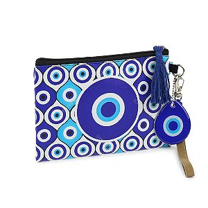 Necessaire Flat Olho Grego