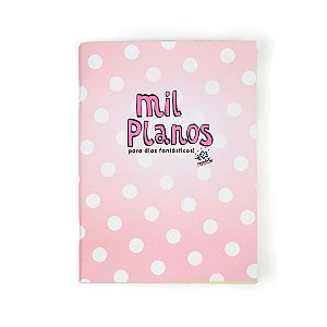 Caderno Bullet Journal Mil Planos Rosa