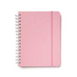 Planner Semanal Wire-o Rosa Pastel