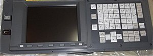 MONITOR ROMI MACH 10 / FANUC A02B-0222-C137/MAR