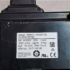 Servo Motor Omrom R88M-1L1K530T-S2