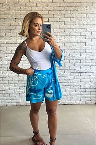 kimono azul