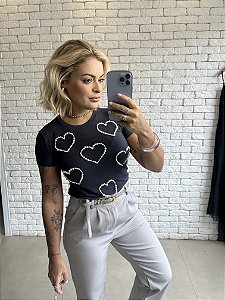 Camiseta coração