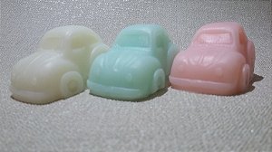 Lembrancinha sabonete carro Fusca - 25 unidades