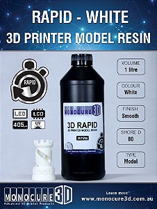 Monocure DLP - White - 1 Litro - Resina para impressora 3D