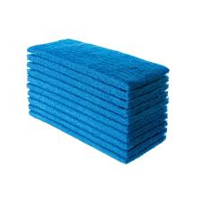 Fibra de limpeza azul