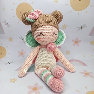 Boneca Fada Amigurumi