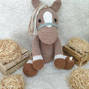 Cavalo Amigurumi