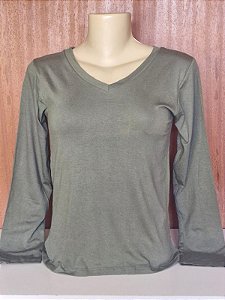 Camisa Manga Longa Feminina