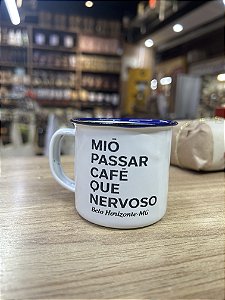 Caneca Esmaltada Mio Passar