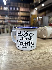 Caneca Esmaltada Bão Dimais