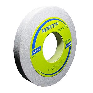 Rebolo Branco Reto Ferramentaria 8x3/4x3 Afiação Norton Grão