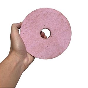 Rebolo Pedra Esmeril Rosa Dr Para Afiar 6" x 3/4" x 1.1/4"