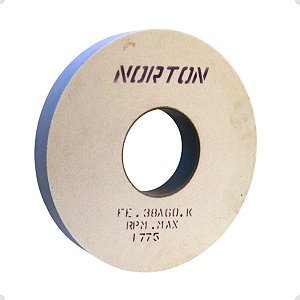 Rebolo Branco Reto Afiação Retífica 355,6 x 50,8 x 127 mm