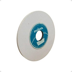 Rebolo Reto De 6 Polegadas x 4 mm Para Afiação Grão Branco