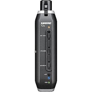 Adaptador de sinal de microfone USB Shure X2u