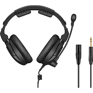 SENNHEISER HMD 300 XQ-2 HEADSET WITH BOOM MICROPHONE & CABLE WITH XLR