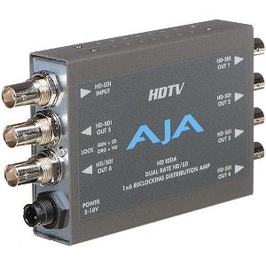 HD10DA Amplificador de Distribuição HD/SD-SDI 1x6