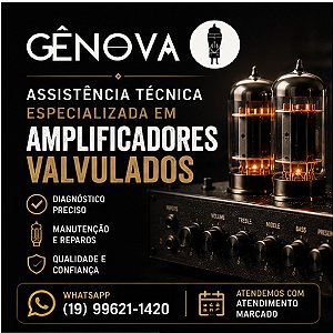 MANUTENÇÃO EM AMPLIFICADORES VALVULADOS
