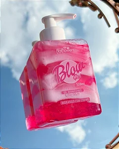 BLOW GIRL- GEL AROMATIZANTE PARA VIRILHA MORANGO COM CREME 320ML - HOT FLOWERS