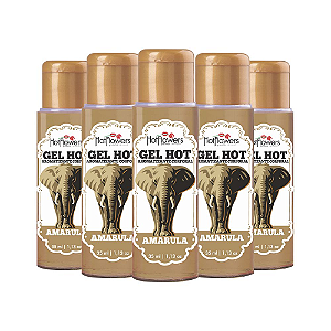 Gel Aromatizante (Amarula 35ml) - kt c/10 und. Hot Flowers