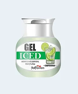 Gel Aromatizante (ICED Caipirinha 35ml) - Hot Flowers