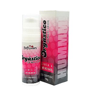 Orgástico (Lubrificante excitante Feminino 15g) HotFlowers