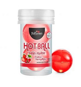 Hot Ball Dupla Beija Muito (Frutas Vermelhas) Hot Flowers