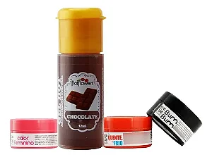 KIT SEDUÇÃO CHOCOLATE - HOT FLOWERS