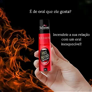 Mais Profunda (Spray Refrescante Para Sexo Oral 12ml). Hot Flowers
