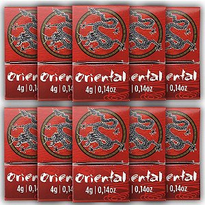 Oriental Creme de Massagem 4g- Hot Flowers - Kt c/10 Und