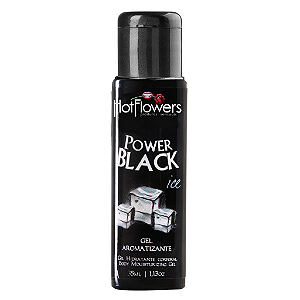 Power Black Ice (Aromatizante em Gel 35ml)- Hot Flowers