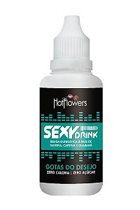 Sexy Drink (Gotas do Desejo 15ml) Hot Flowers