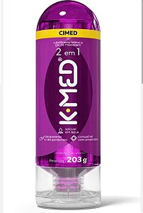 K-MED 2 em 1 - Gel Para Massagem Íntima 203g - Cimed