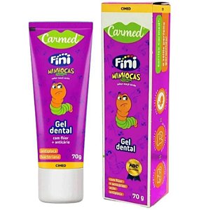 Gel Dental Carmed Fini Minhocas Azedinhas (70g)